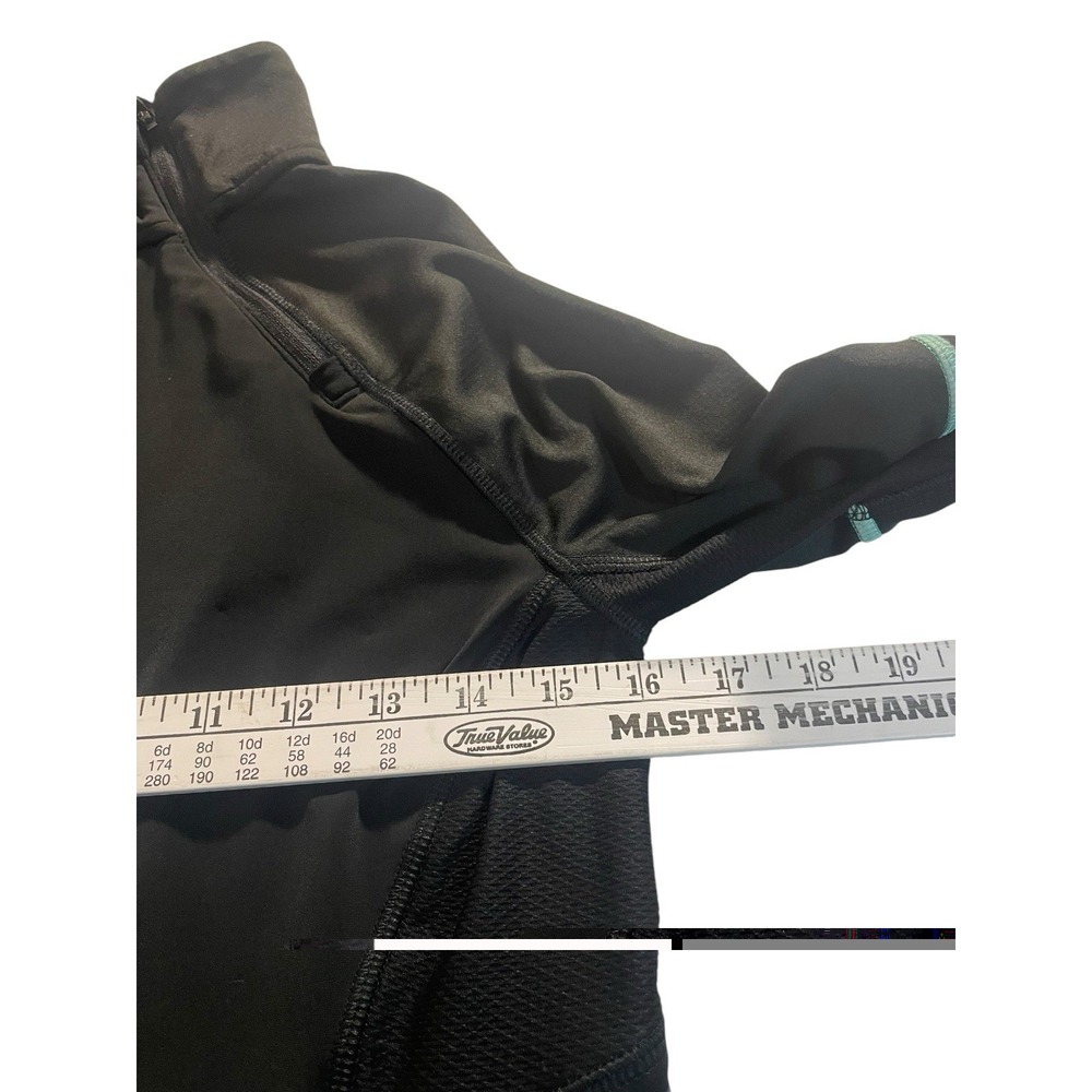 Champion Women's Extra Small Black Pullover Long Sleeve With Diagonal Zipper - Picture 7 of 8